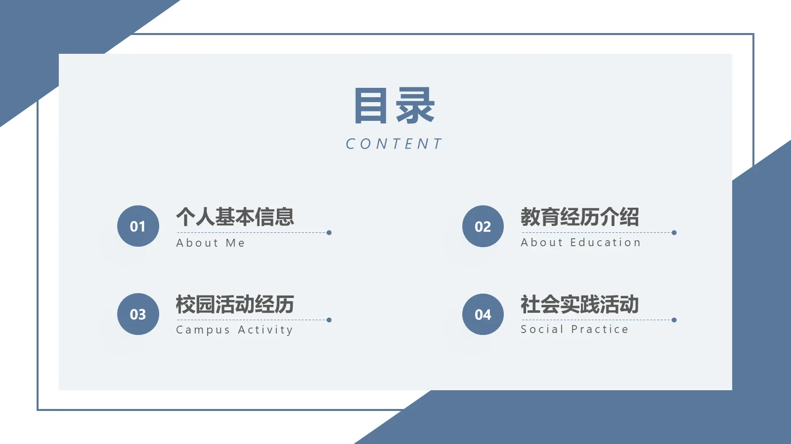 研究生复试面试PPT模板 第 2 页缩略图