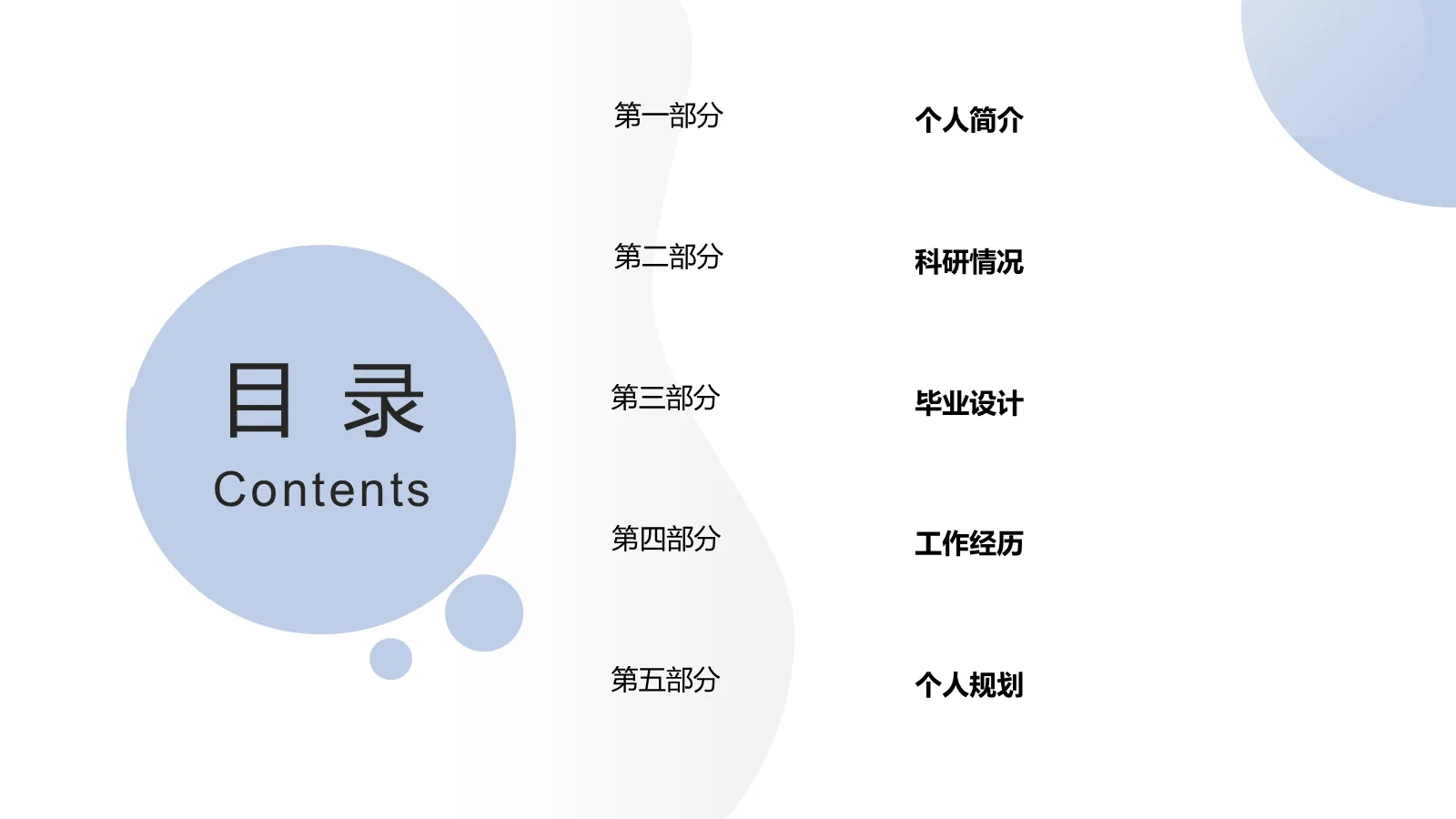 研究生复试面试PPT模板 第 2 页缩略图