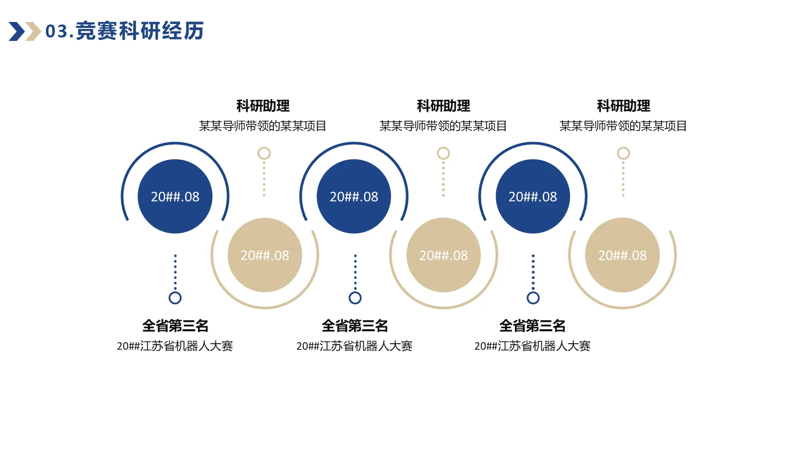 研究生复试答辩PPT模板 第 9 页预览图