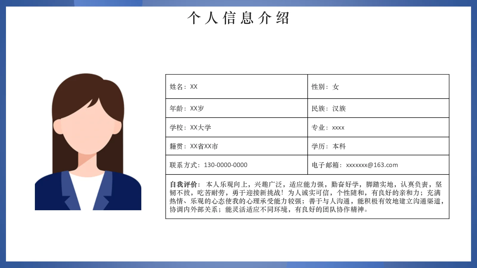 研究生复试PPT模板 第 4 页缩略图