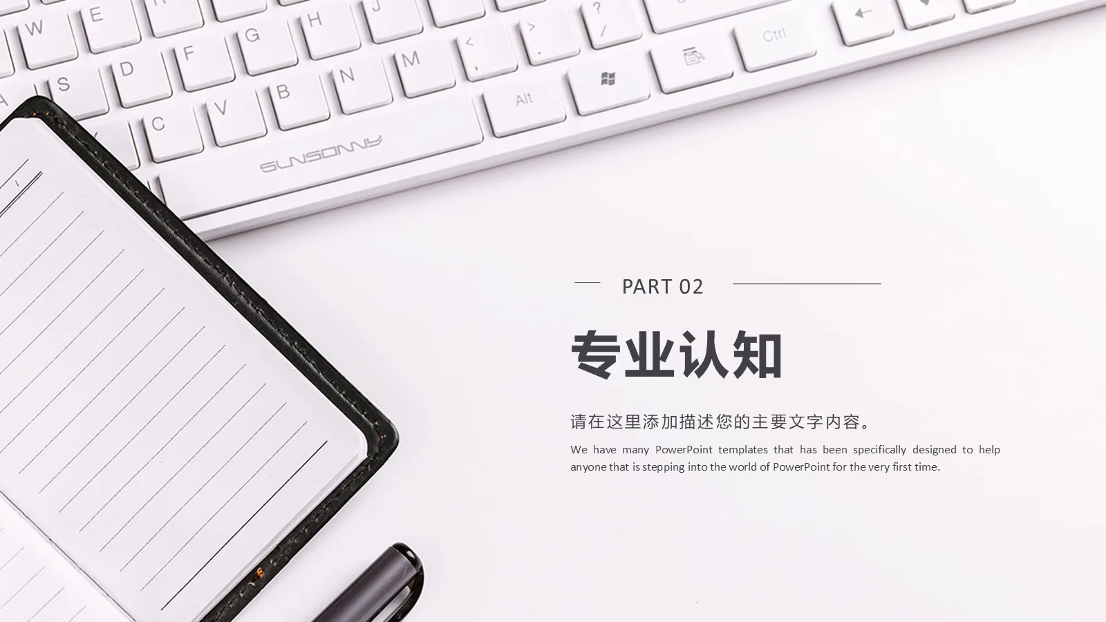 研究生简历 PPT模板 考研复试自我介绍 第 9 页预览图