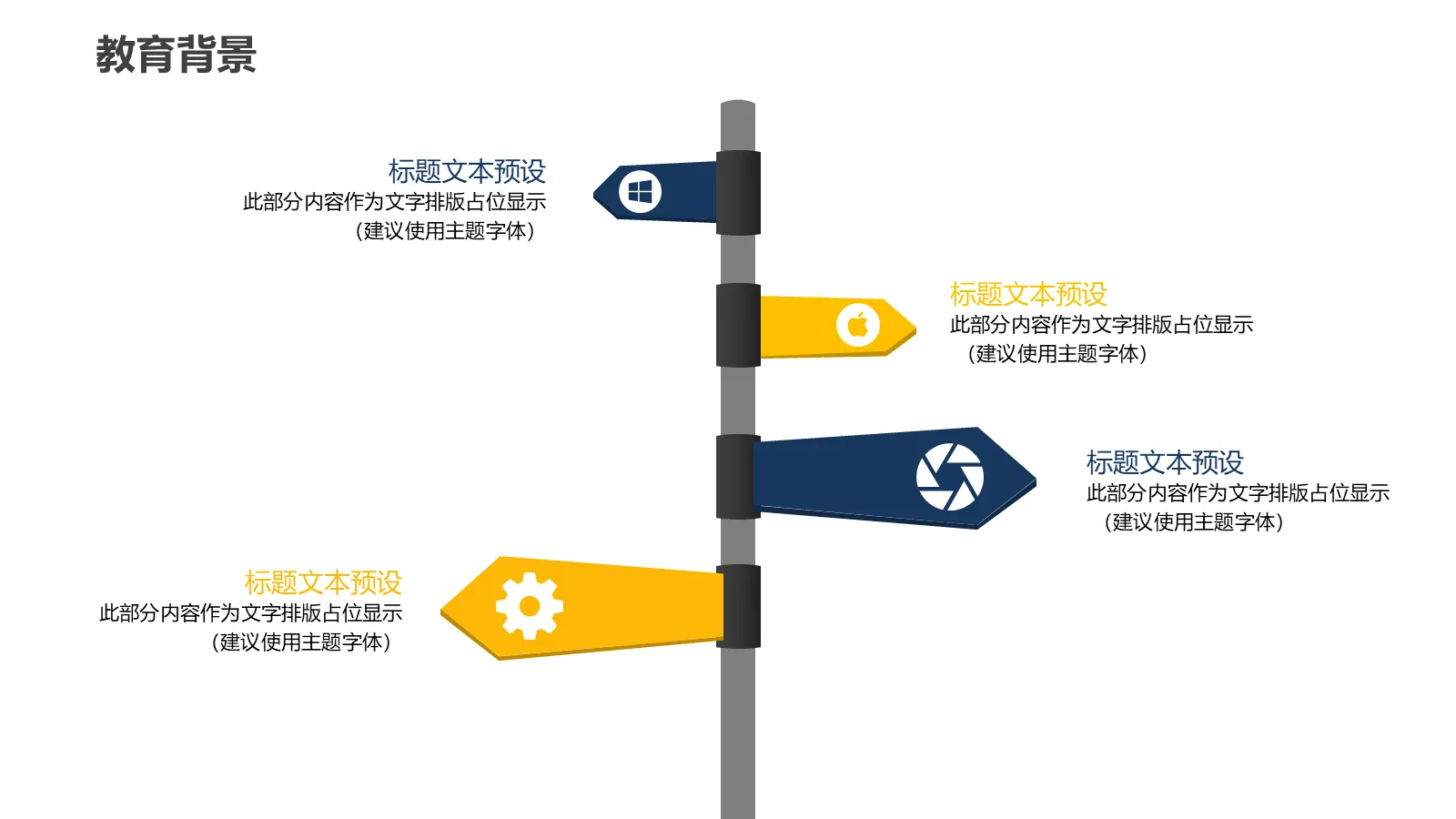 考研复试研究生自我介绍PPT模板 第 9 页预览图