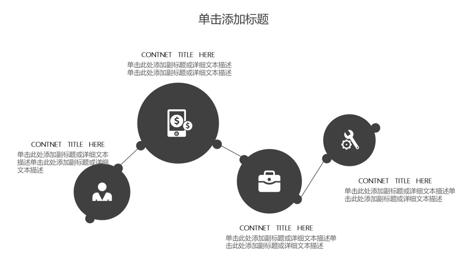 黑白简约研究生复试PPT模板 第 7 页预览图