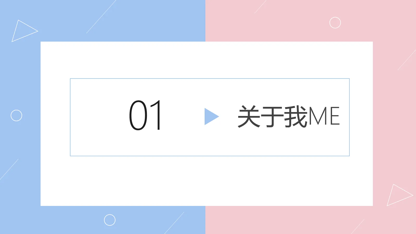 研究生复试简历PPT模板 第 3 页缩略图