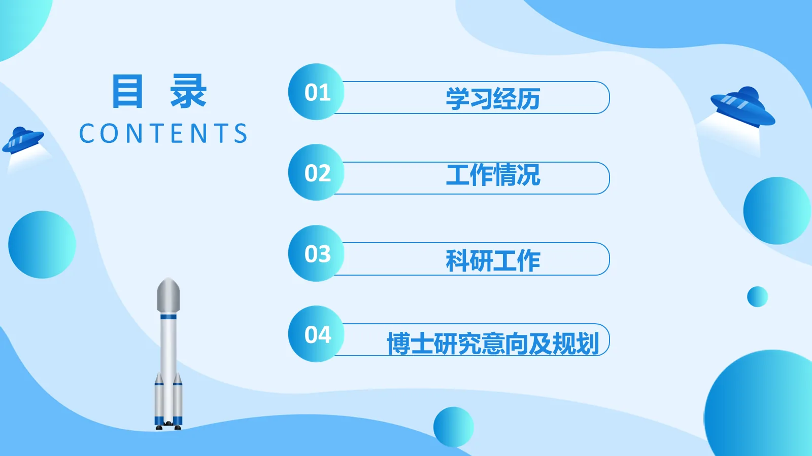 博士入学复试汇报PPT模板 第 2 页缩略图