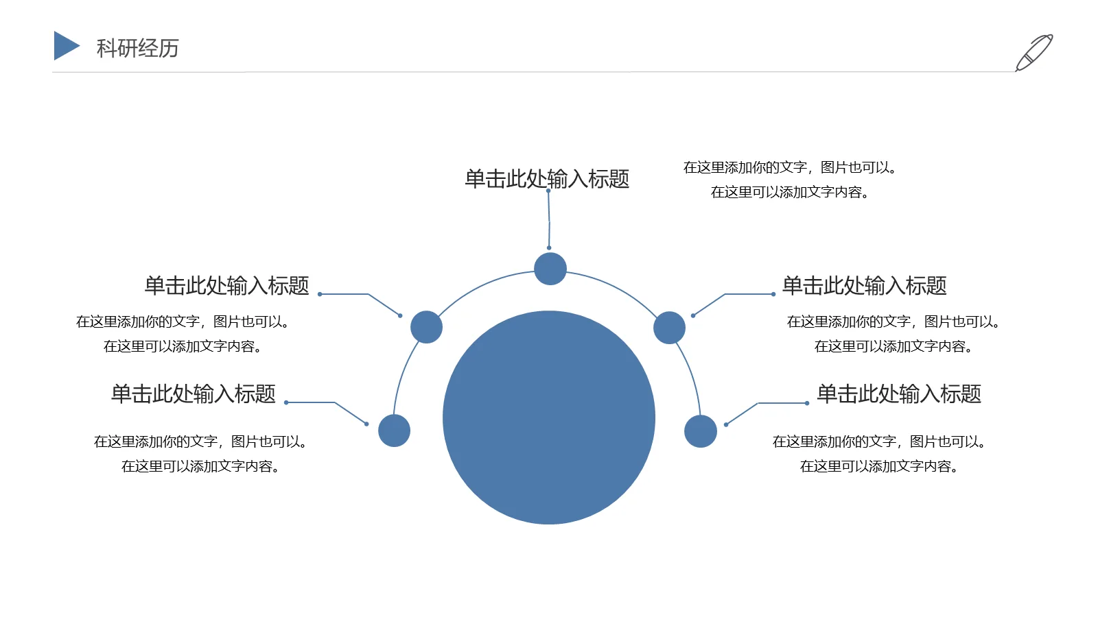研究生复试自我介绍PPT模板 第 13 页预览图