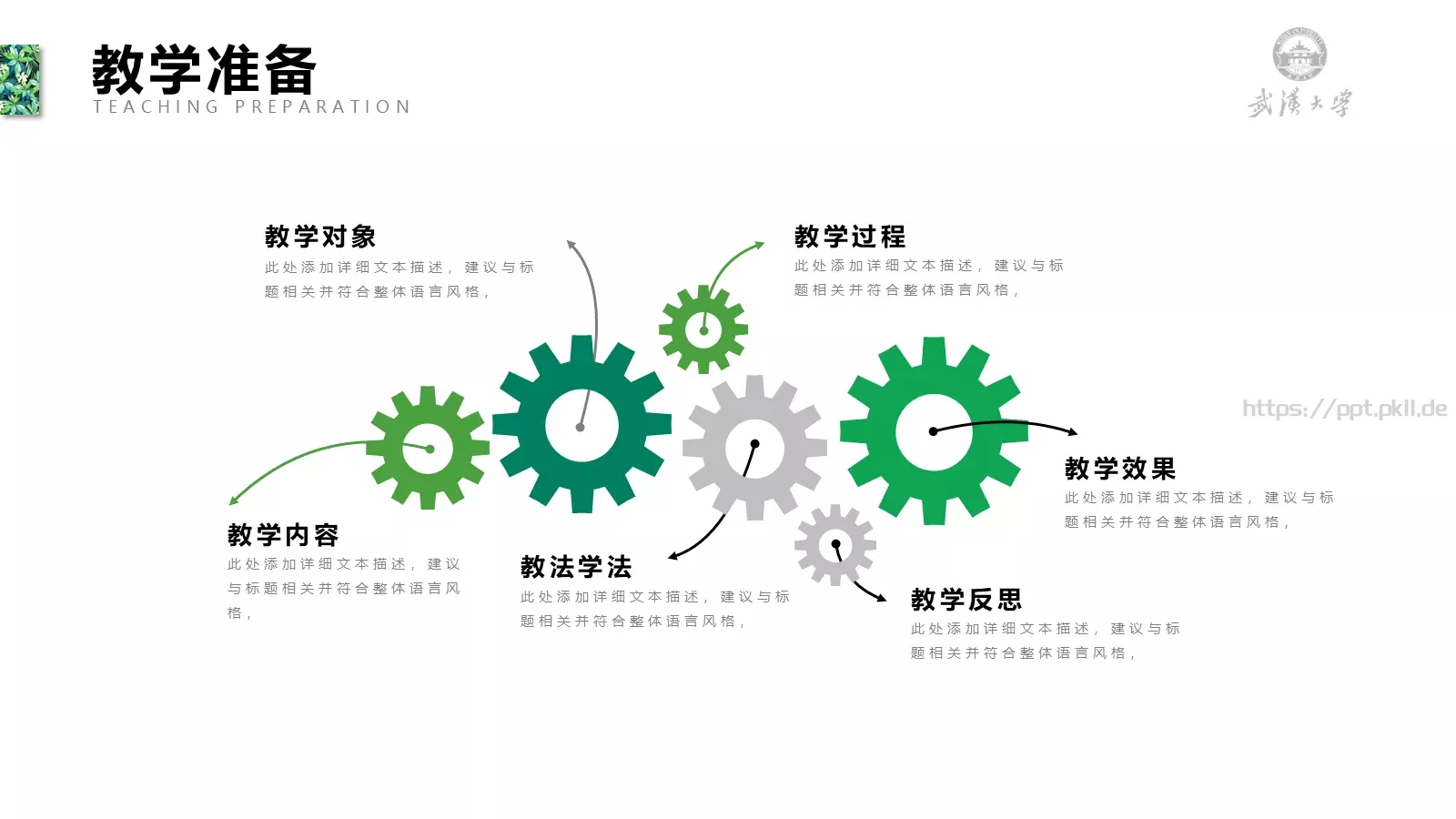 教学说课PPT模板 第 16 页预览图