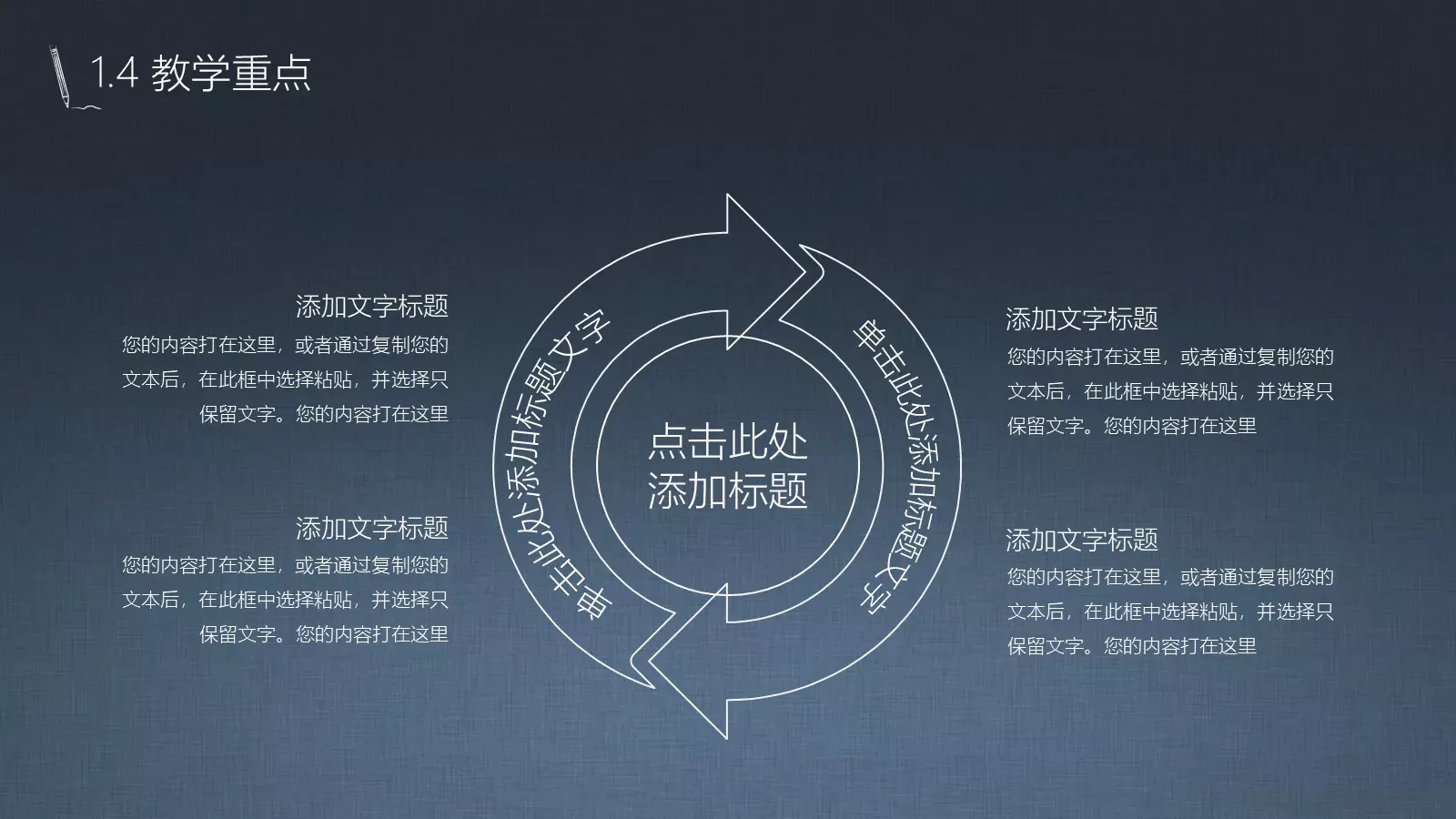 信息化教学说课公开课示范课PPT模板 第 7 页预览图