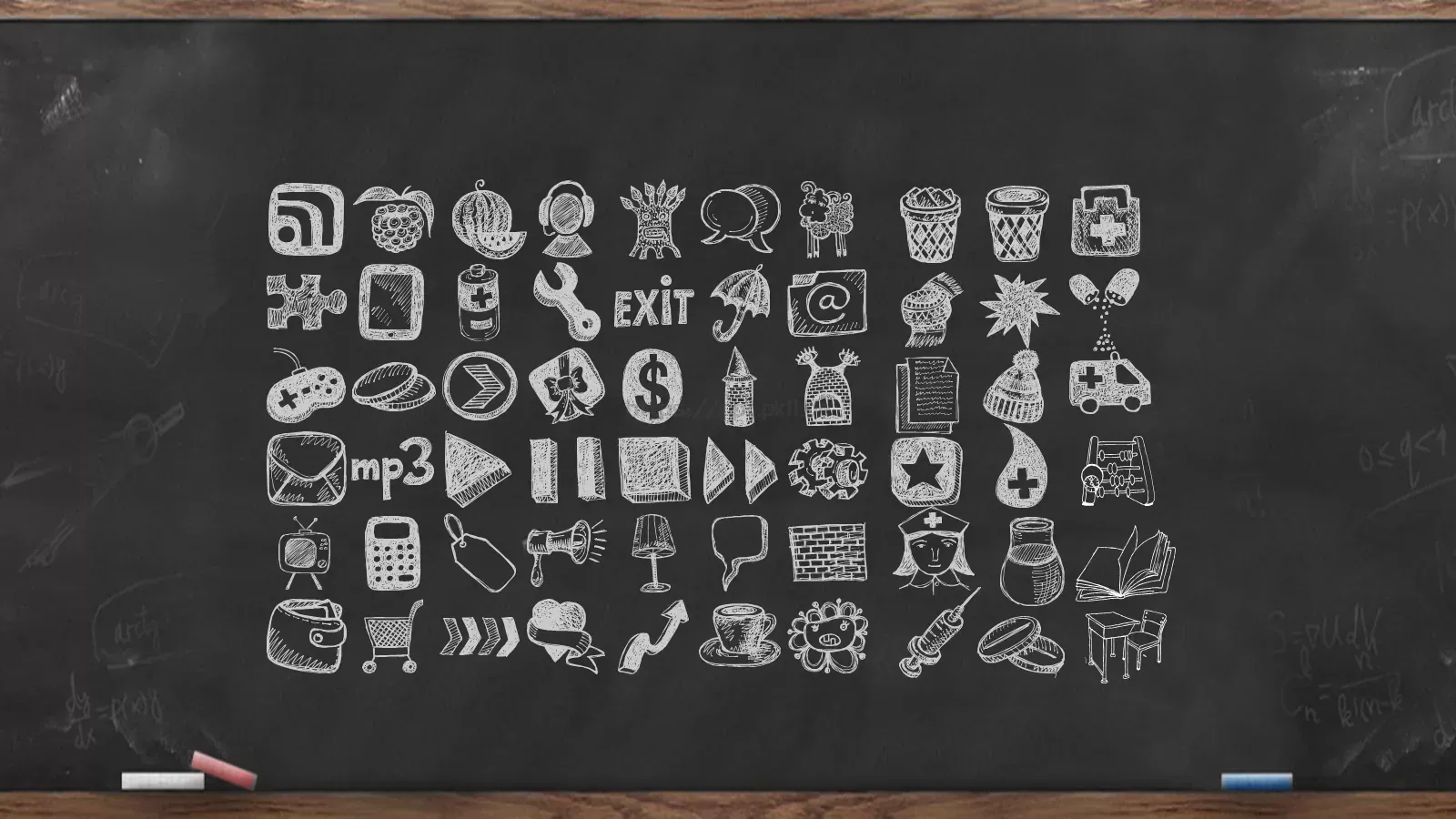 清新黑板手绘教学说课PPT模板 第 31 页预览图