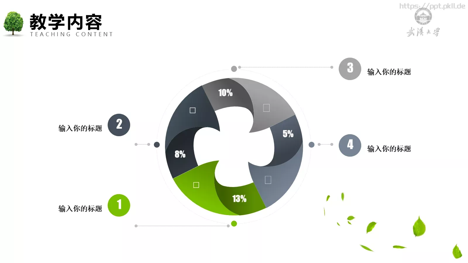 教师说课通用模板 第 7 页预览图
