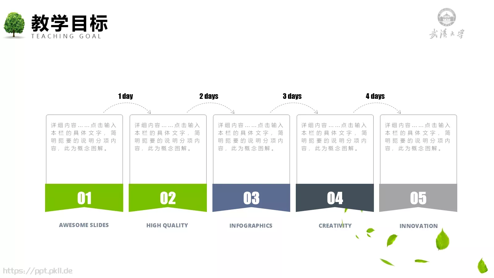 教师说课通用模板 第 12 页预览图