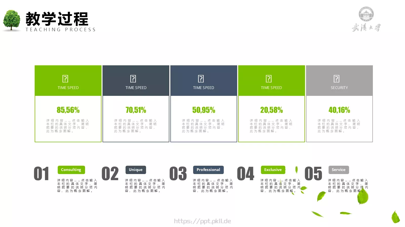 教师说课通用模板 第 20 页预览图
