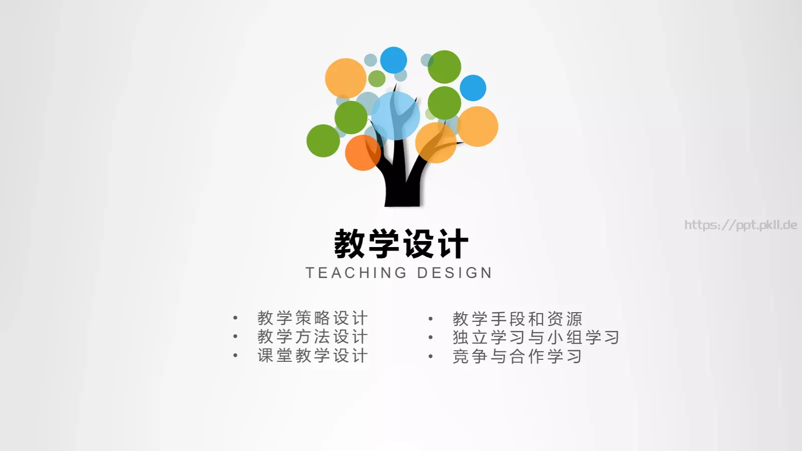 教学设计信息化微课说课PPT模板 第 10 页预览图