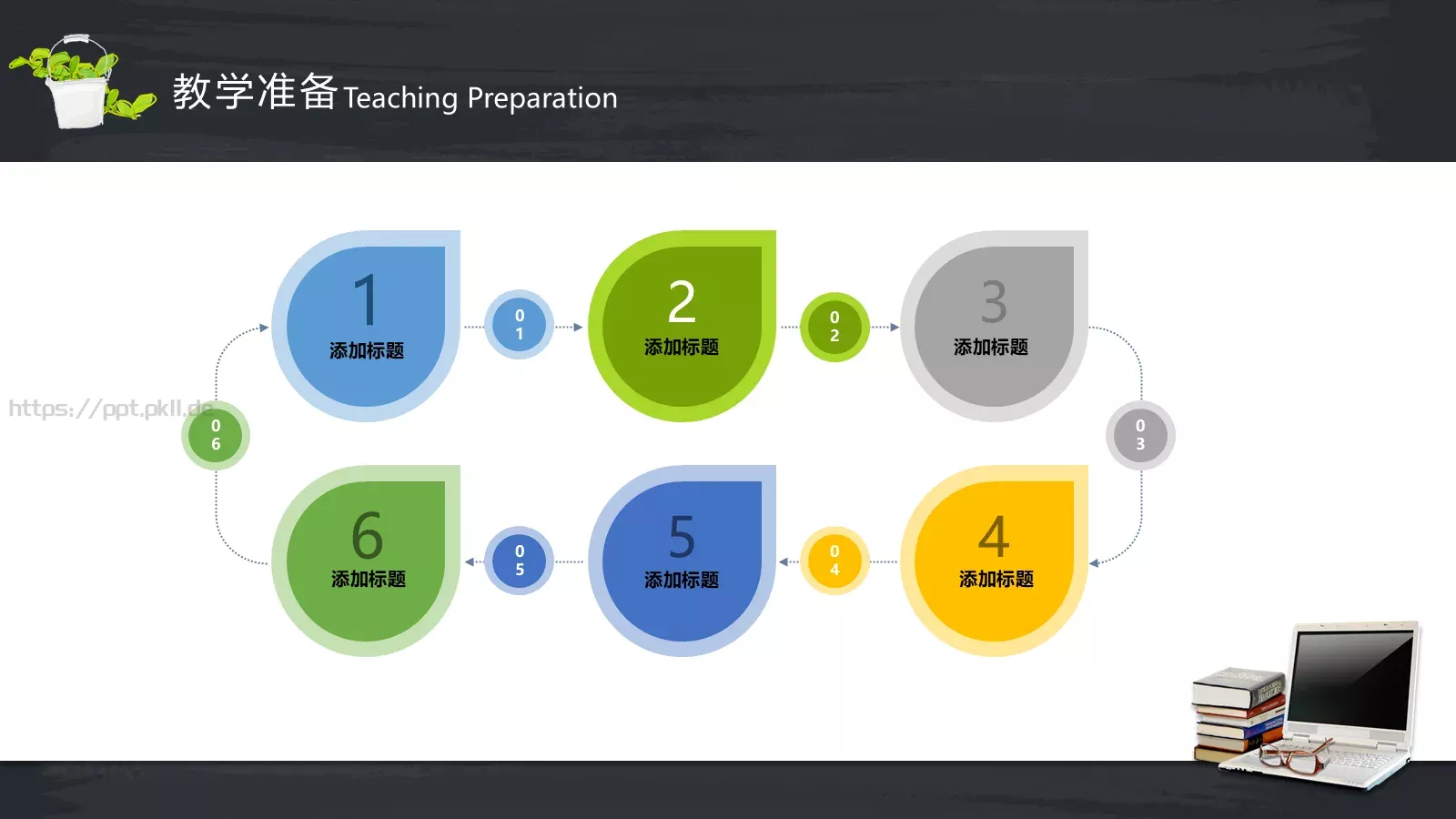 教师公开课教学说课PPT模板 第 17 页预览图