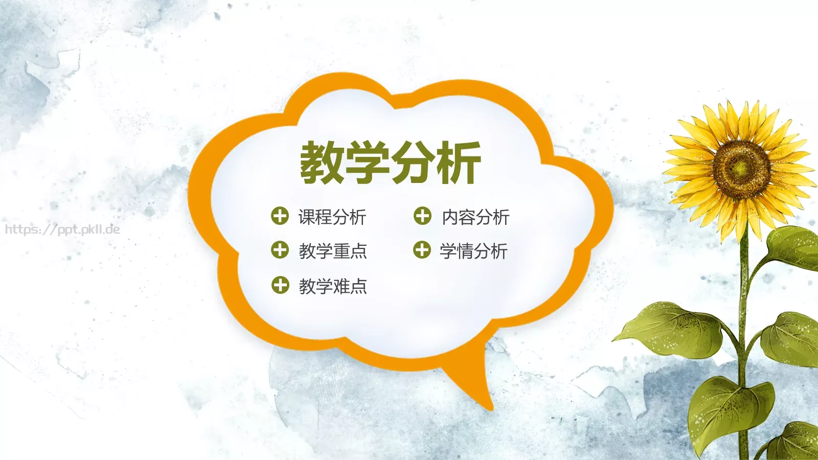 教师通用说课模板 第 3 页缩略图