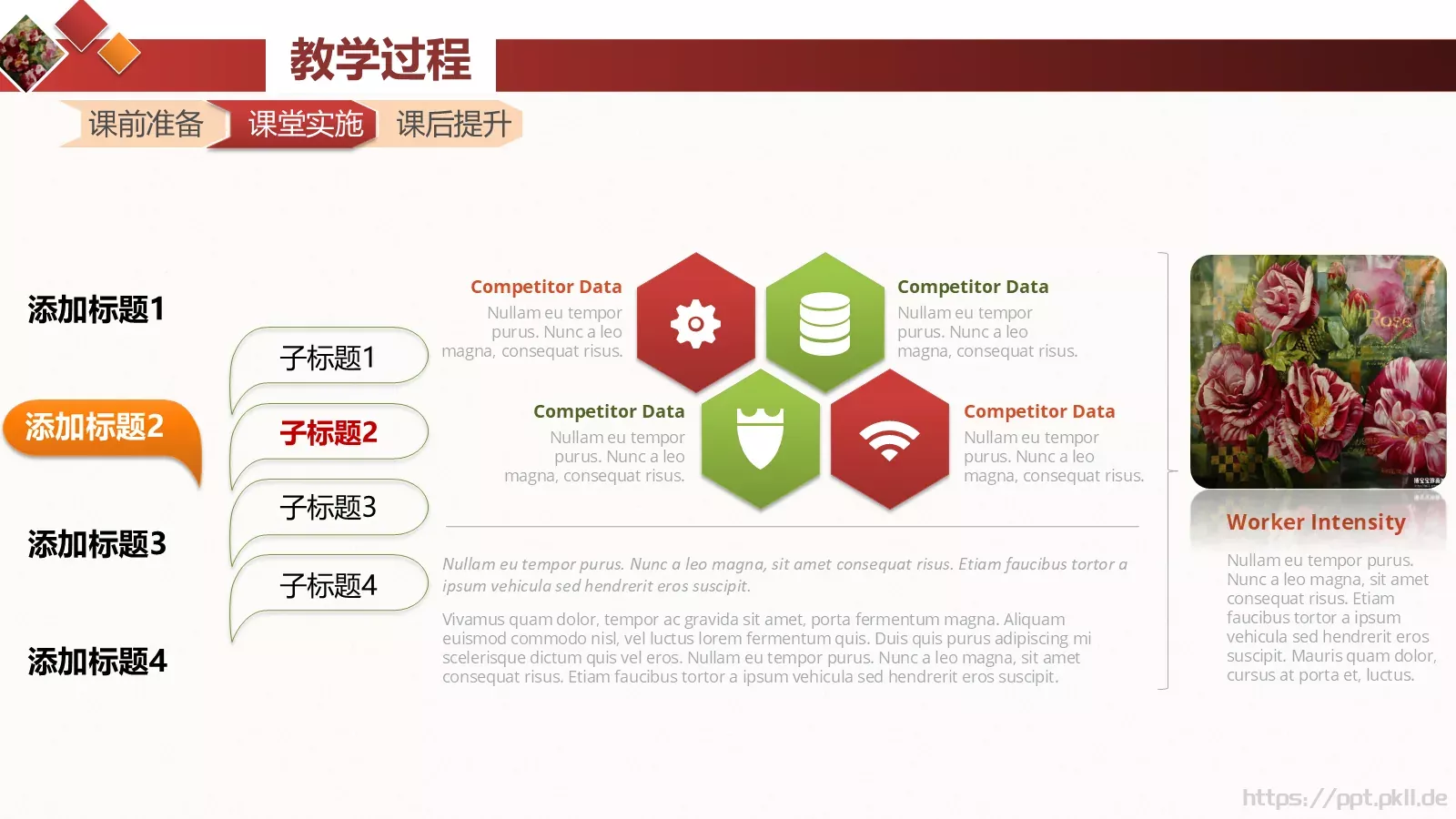 信息化教学大赛教学说课PPT模板 第 22 页预览图