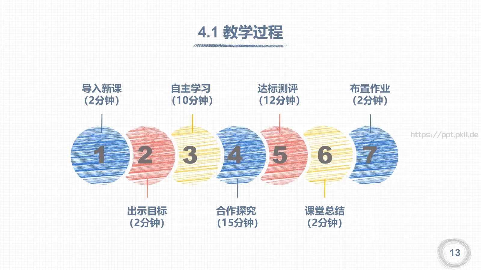 教师说课模板 第 13 页预览图