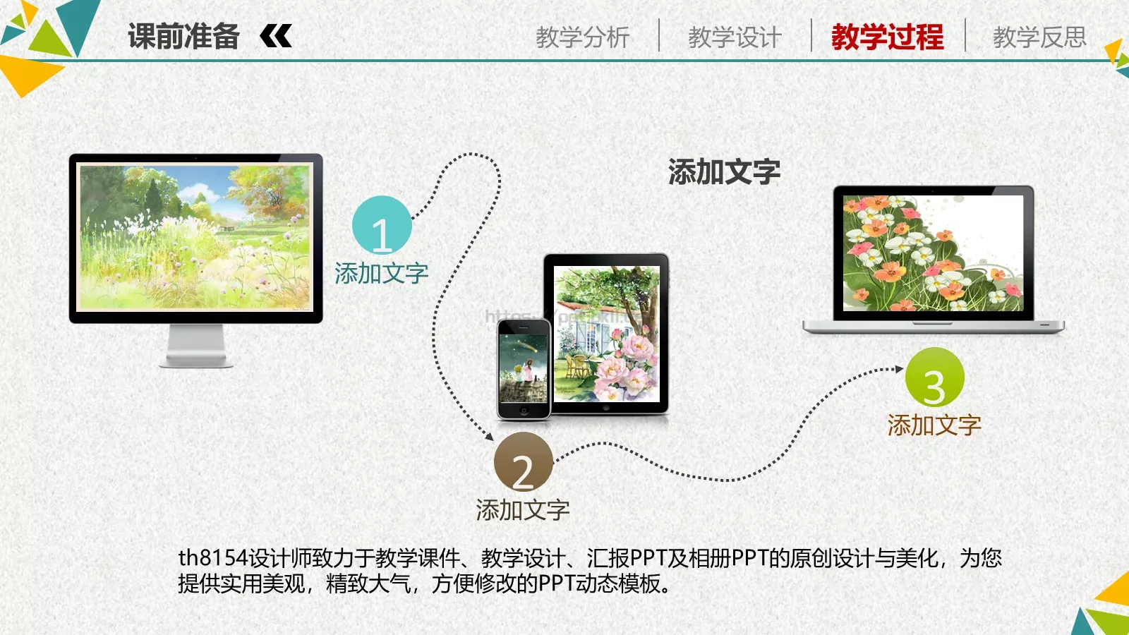 信息化教学设计教育教学培训PPT模板 第 15 页预览图
