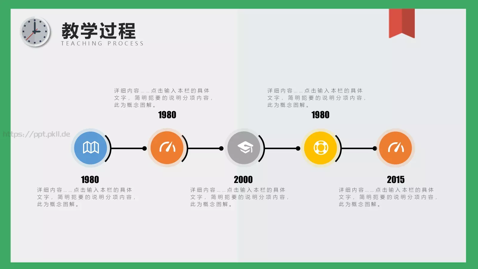 教学说课PPT模板 第 20 页预览图