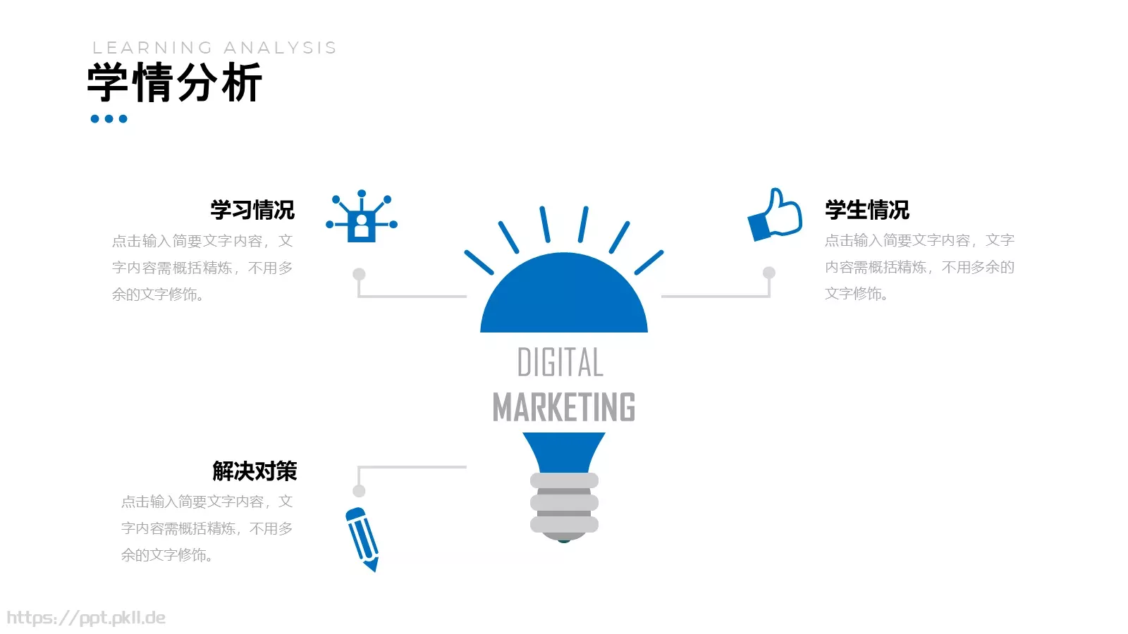 教师说课汇报PPT模板 第 5 页预览图