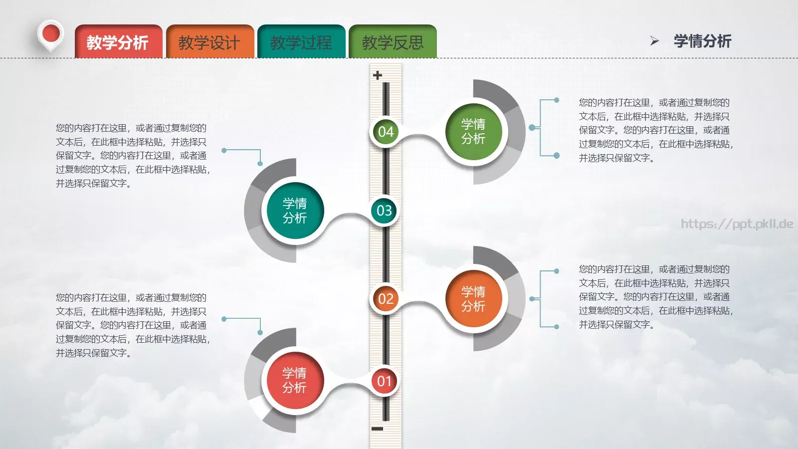 教学说课教育培训PPT模板 第 7 页预览图