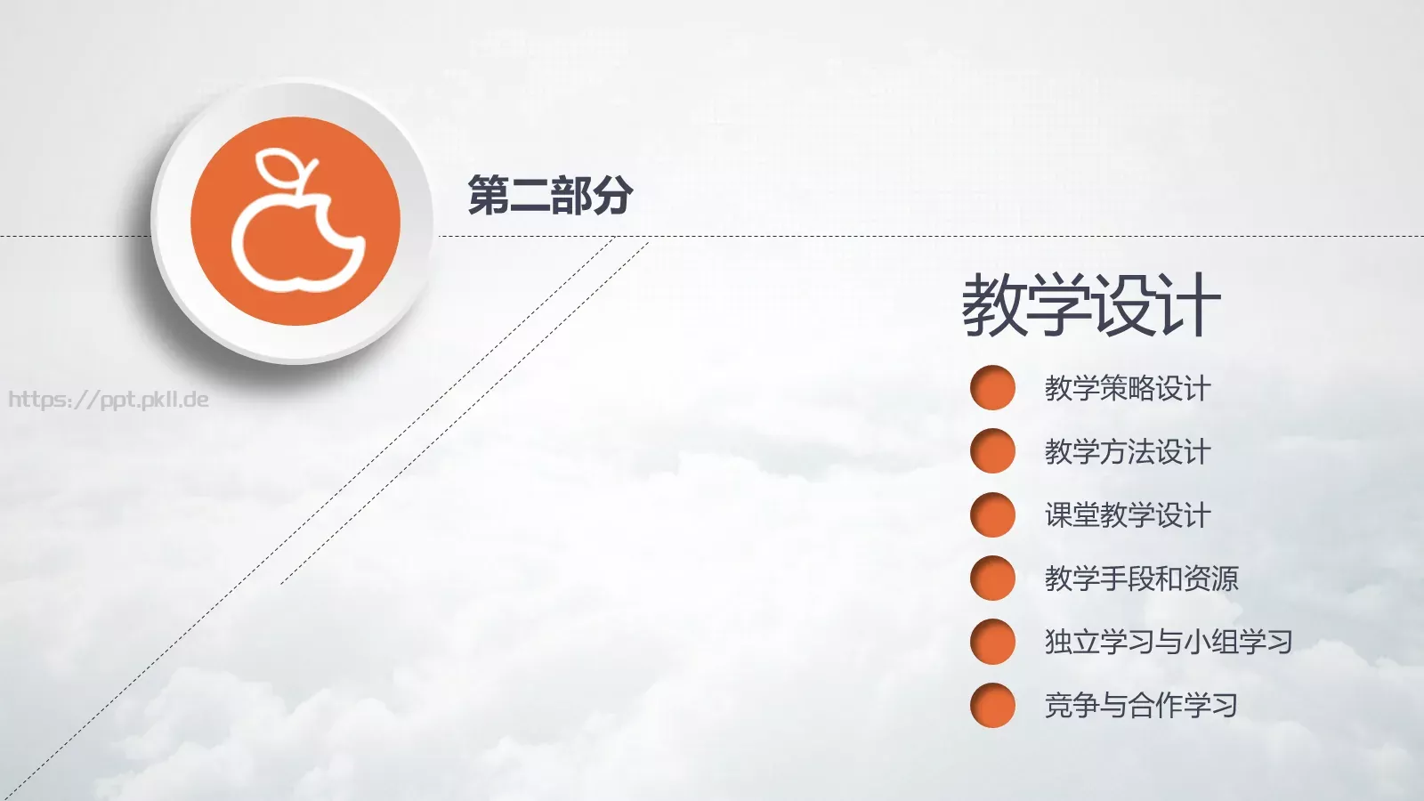 教学说课教育培训PPT模板 第 10 页预览图