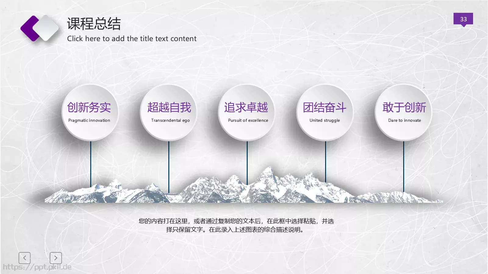 微立体公开课动态模板 第 33 页预览图