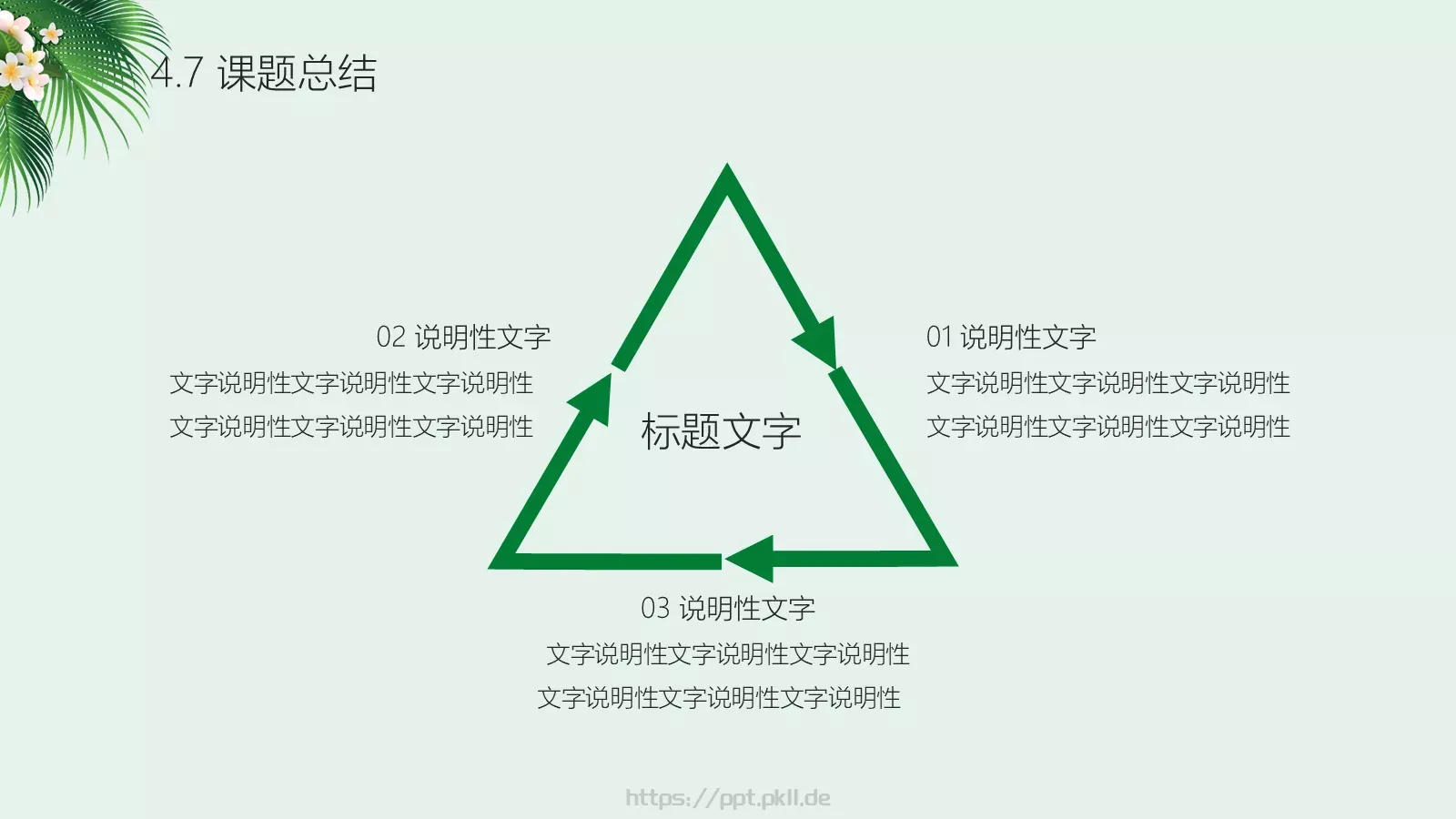 信息化教学说课PPT模板 第 19 页预览图