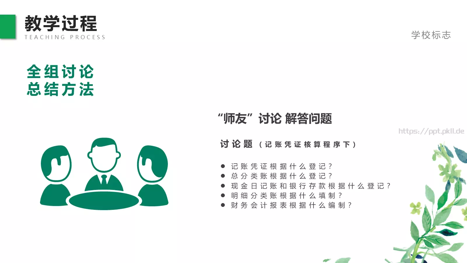 教师说课赛课PPT模板 第 22 页预览图