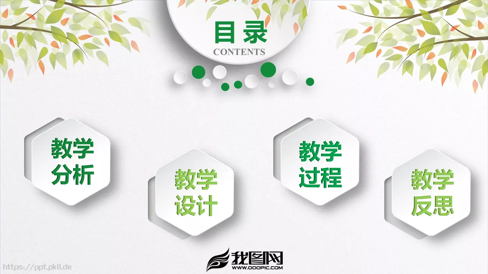 教学说课教学培训PPT模板 第 9 页预览图