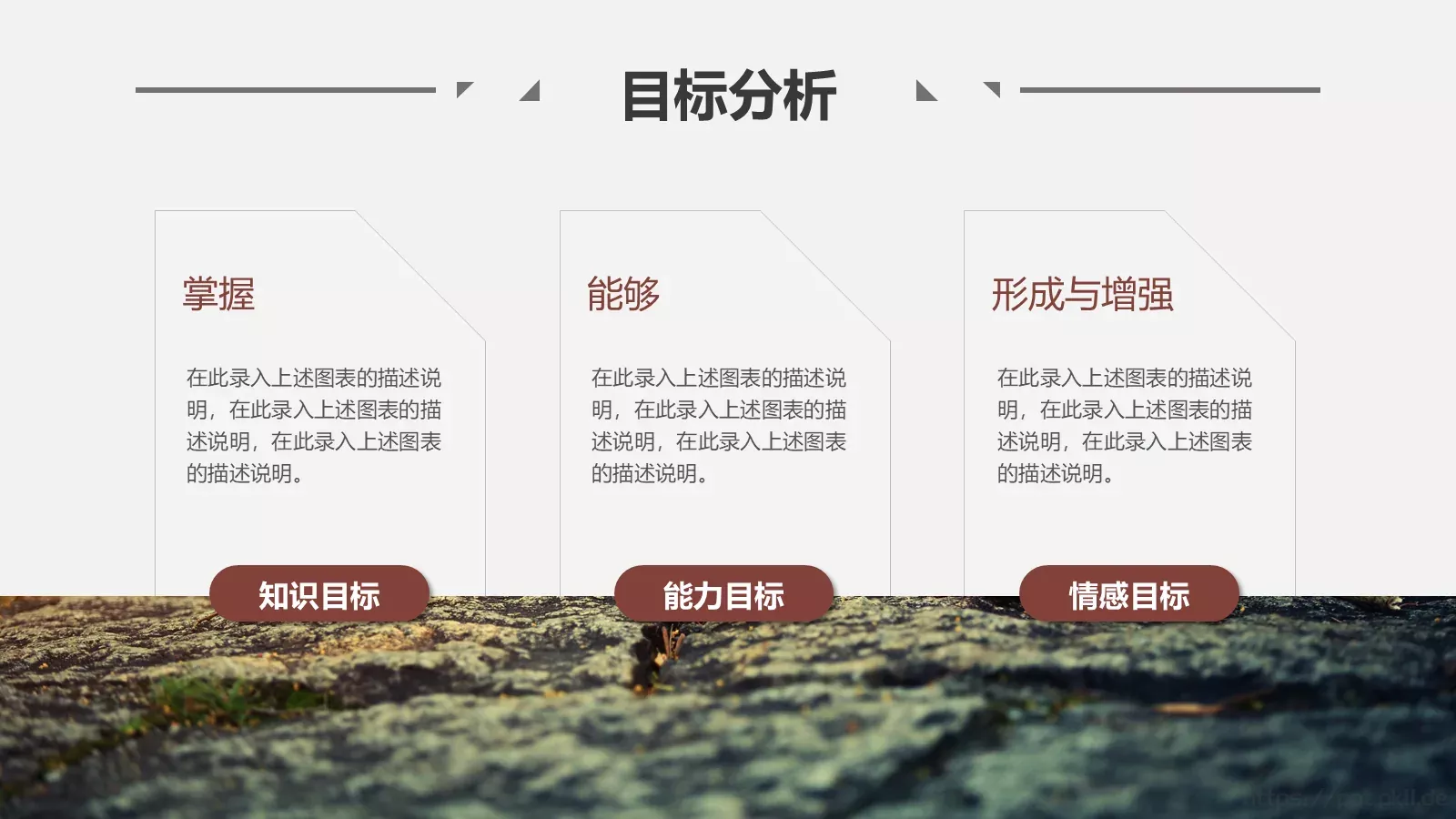 说课教学设计PPT模板 第 6 页预览图