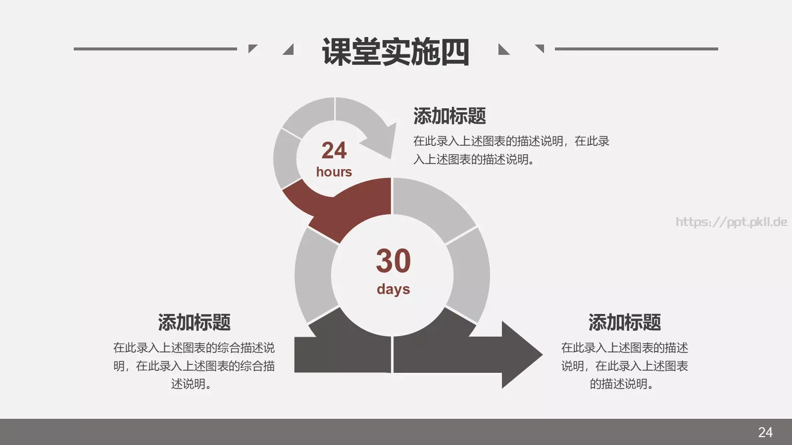 说课教学设计PPT模板 第 24 页预览图