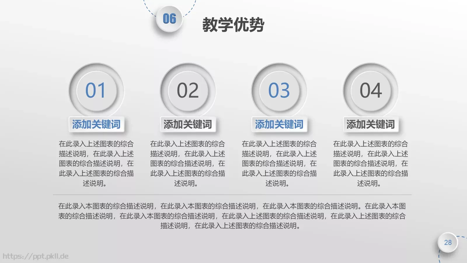 教师说课PPT模板 第 28 页预览图