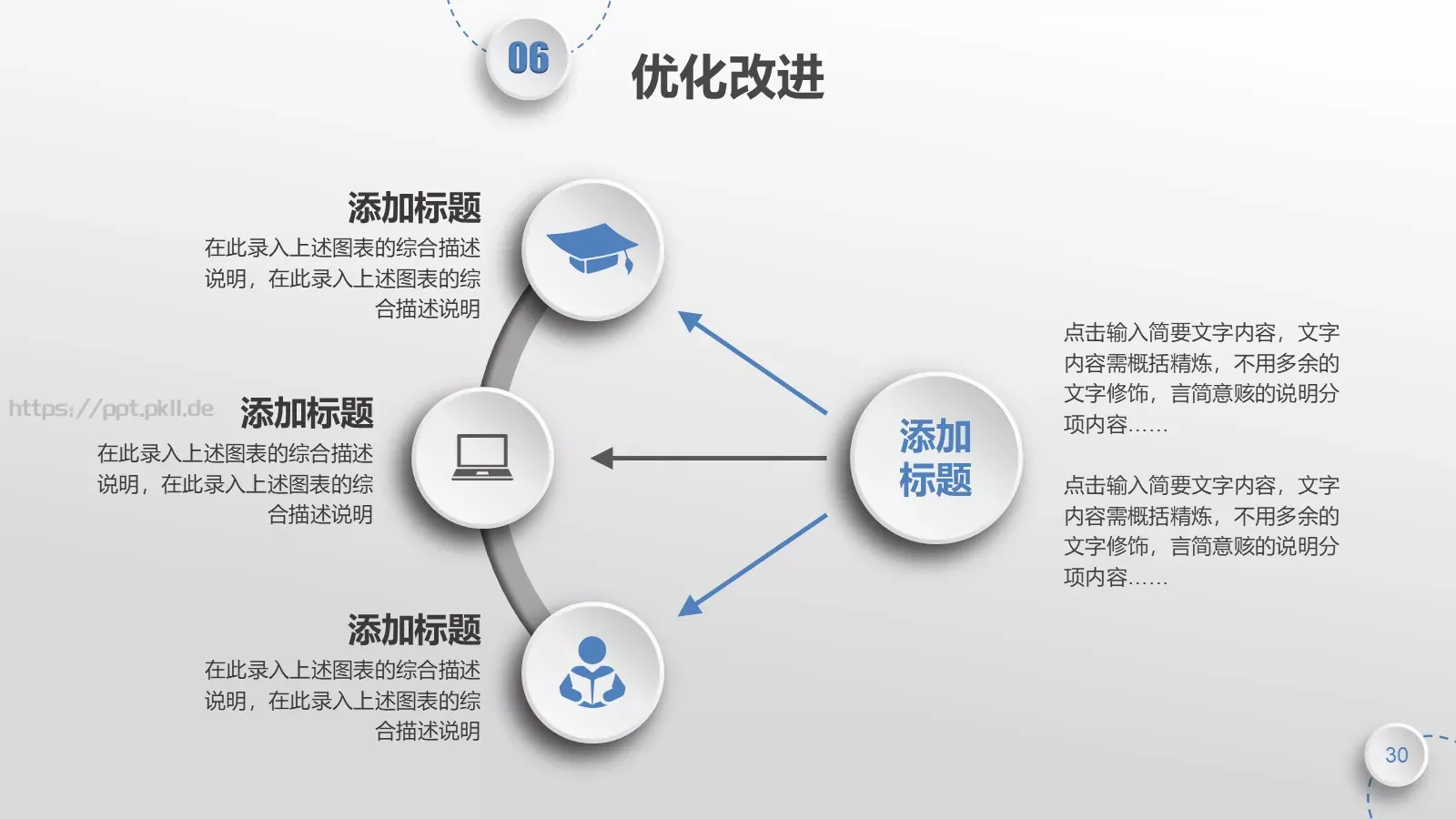 教师说课PPT模板 第 30 页预览图
