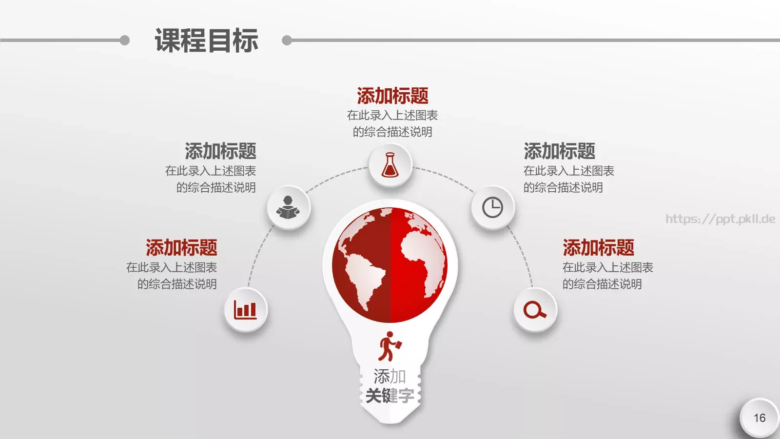 微立体说课PPT模板 第 16 页预览图