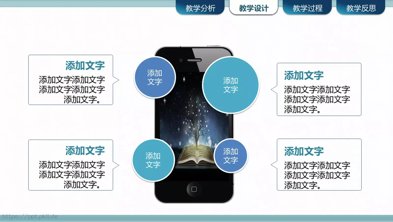 信息化教学设计PPT模板 第 11 页预览图