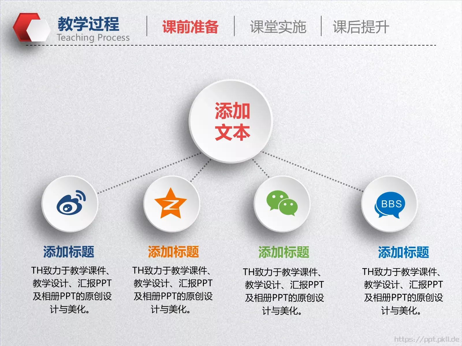 教学说课教育教学培训PPT模板 第 15 页预览图