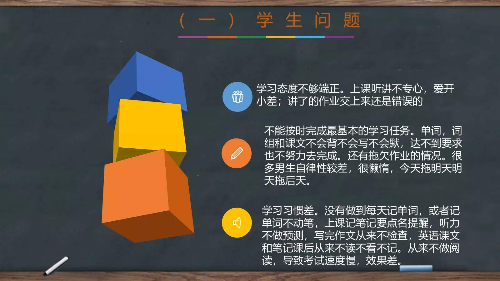 家长会黑板风PPT模板 第 27 页预览图