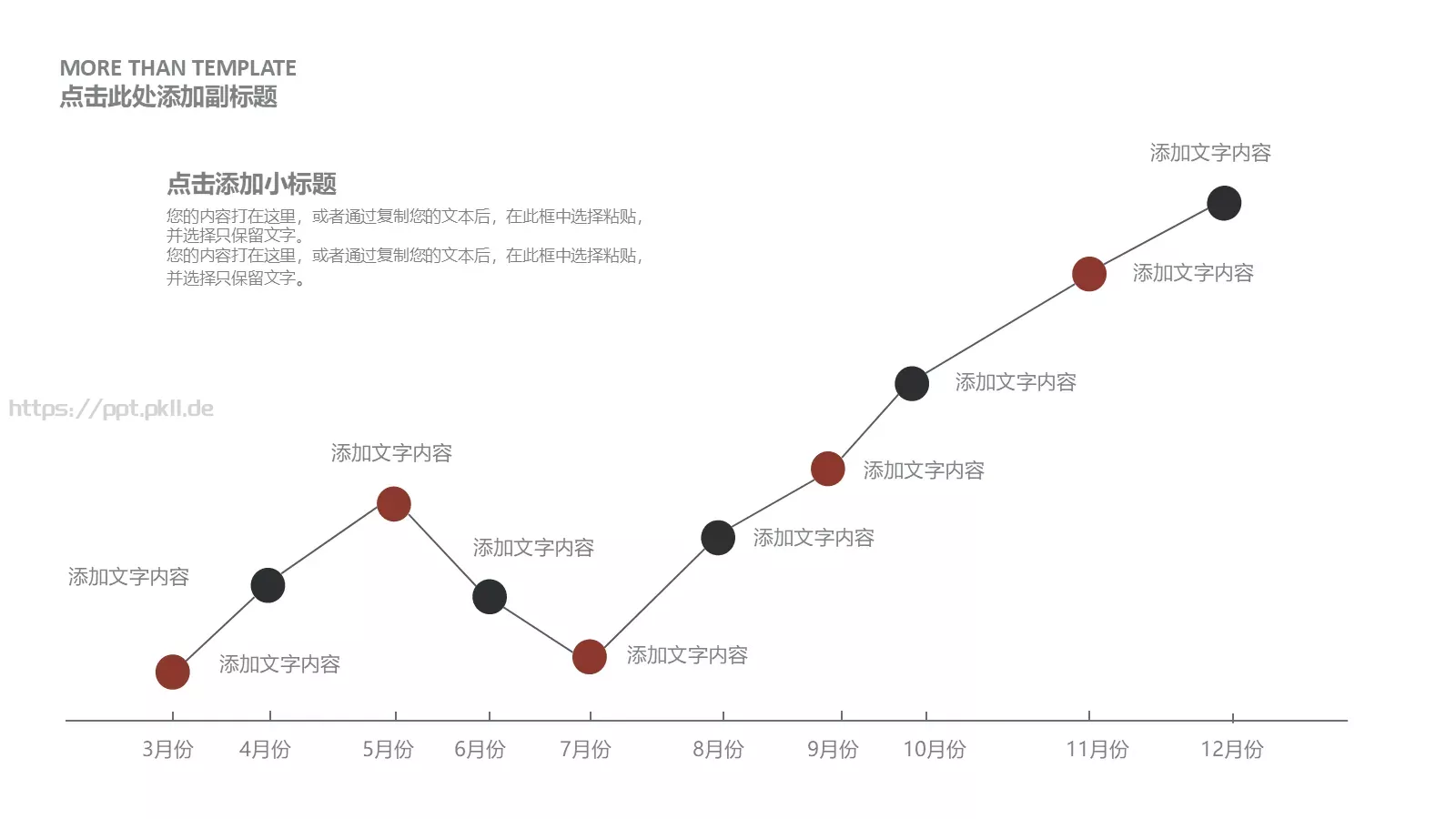 商务年终总结工作汇报PPT模板 第 13 页预览图