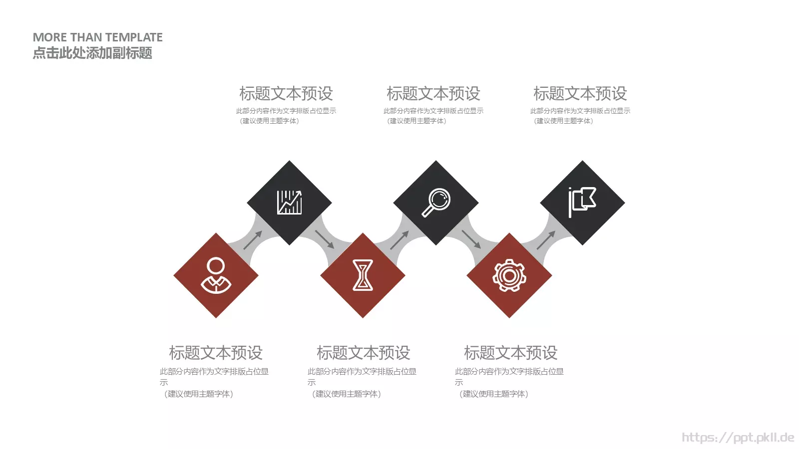 商务年终总结工作汇报PPT模板 第 21 页预览图