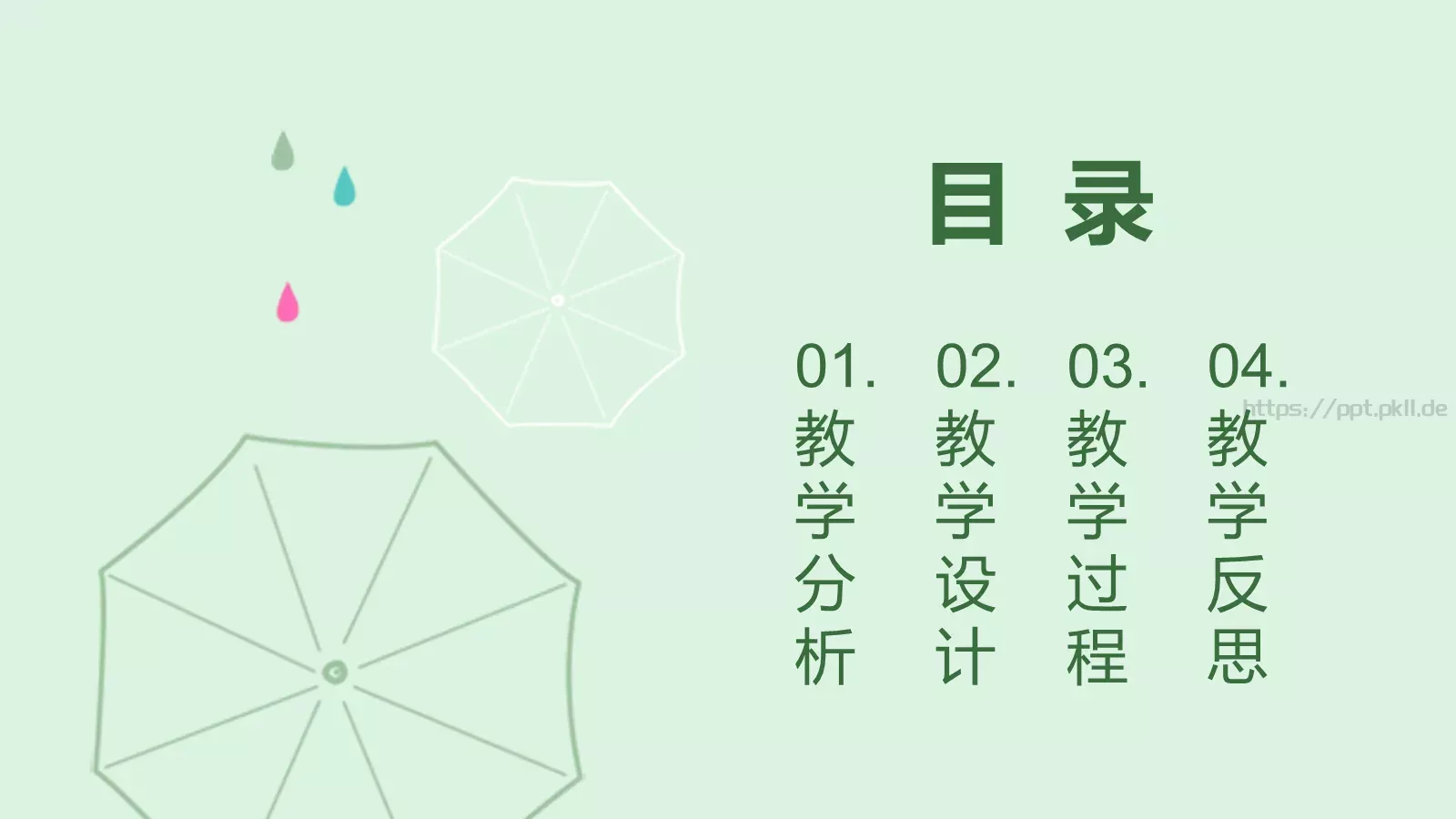 教师说课教学分析与设计PPT模板 第 2 页缩略图