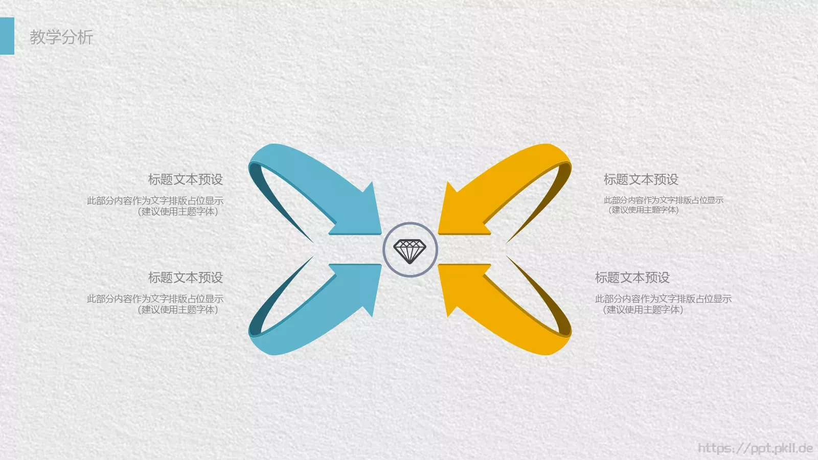 教师公开课教学说课PPT模板 第 4 页缩略图