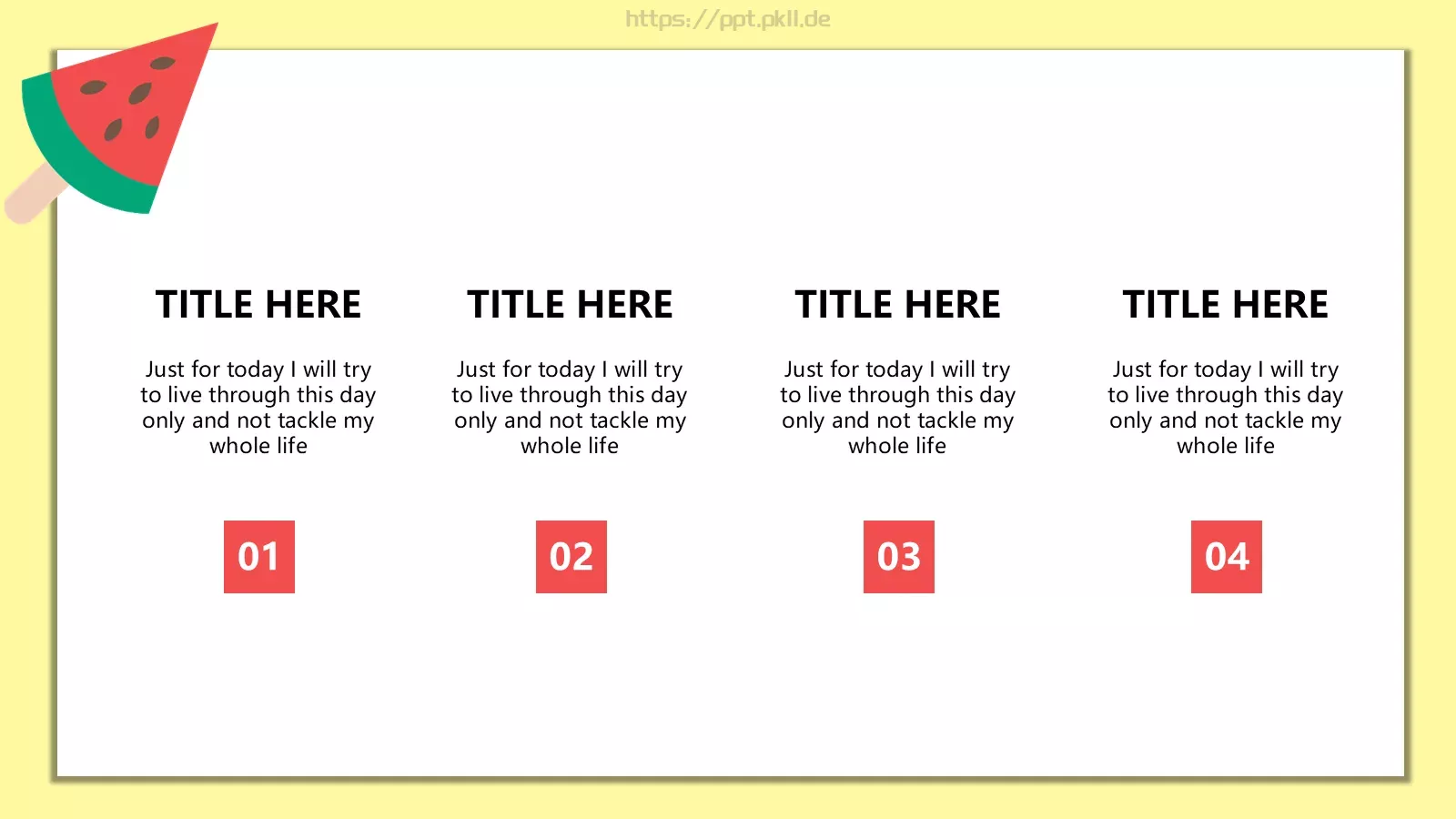 小清新总结计划通用模板 第 11 页预览图