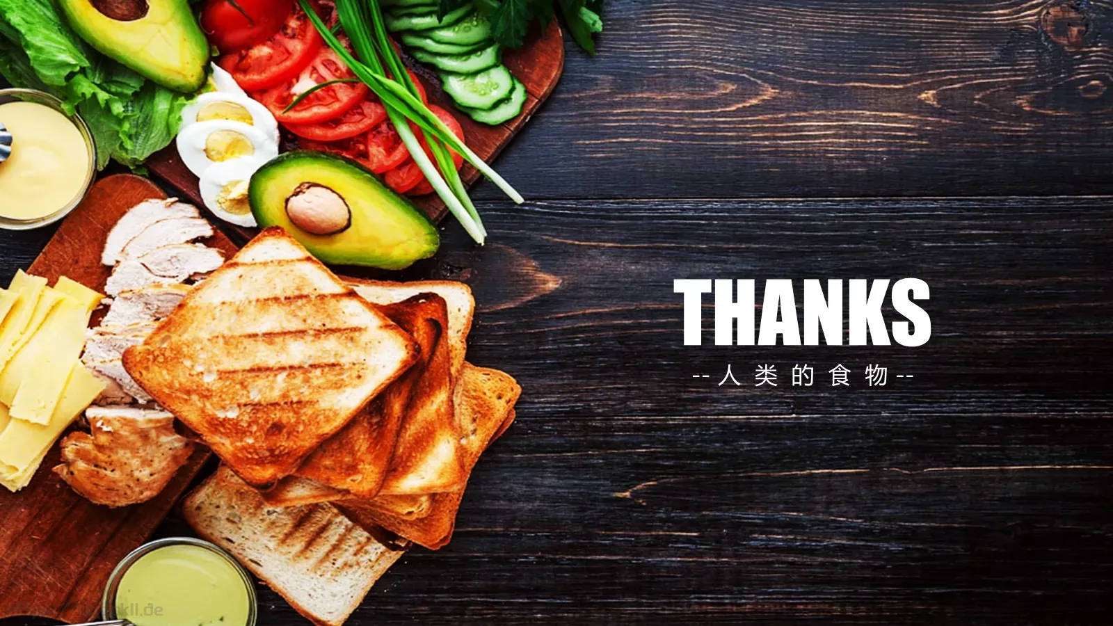 人类的食物教学说课PPT模板 第 37 页预览图