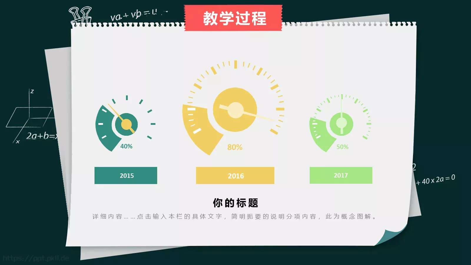 教学说课PPT模板 第 22 页预览图