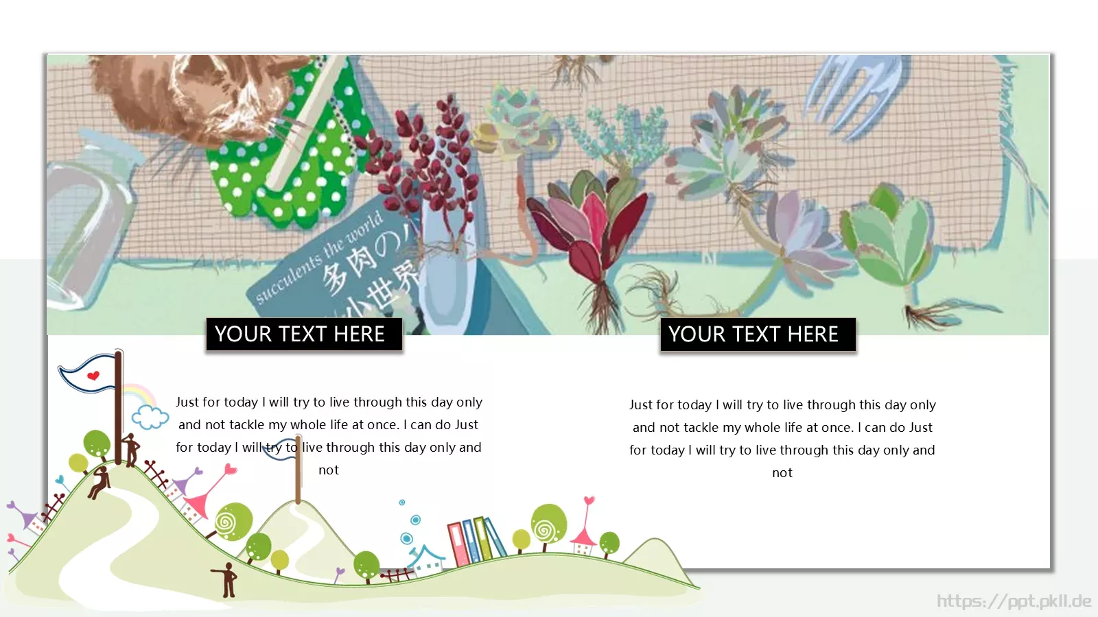 儿童小清新总结通用模板 第 4 页缩略图