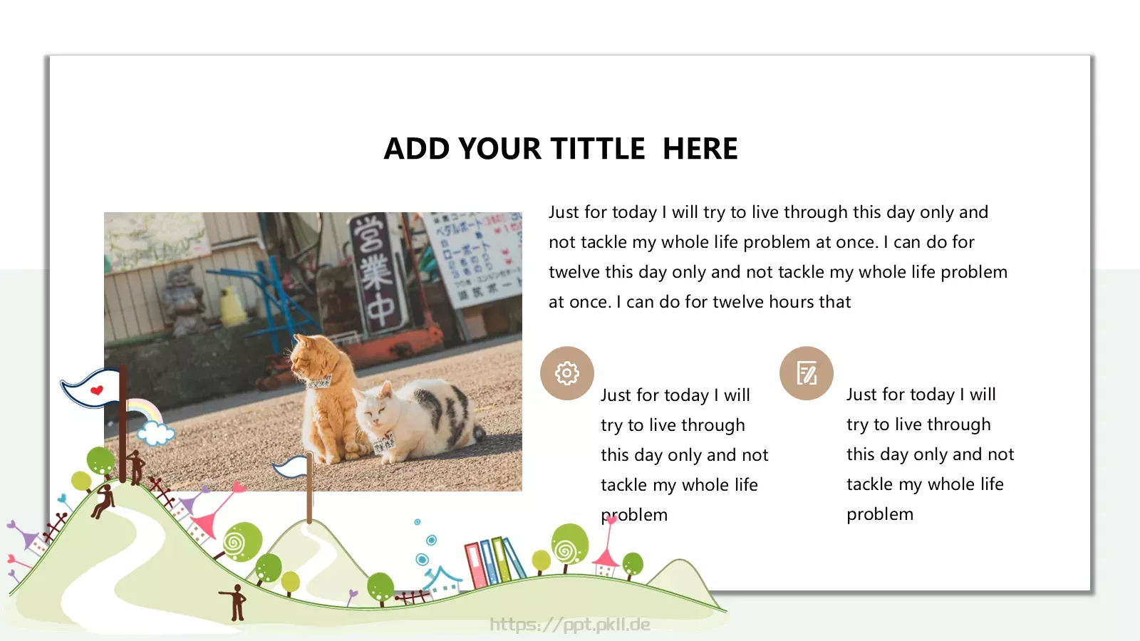 儿童小清新总结通用模板 第 5 页预览图