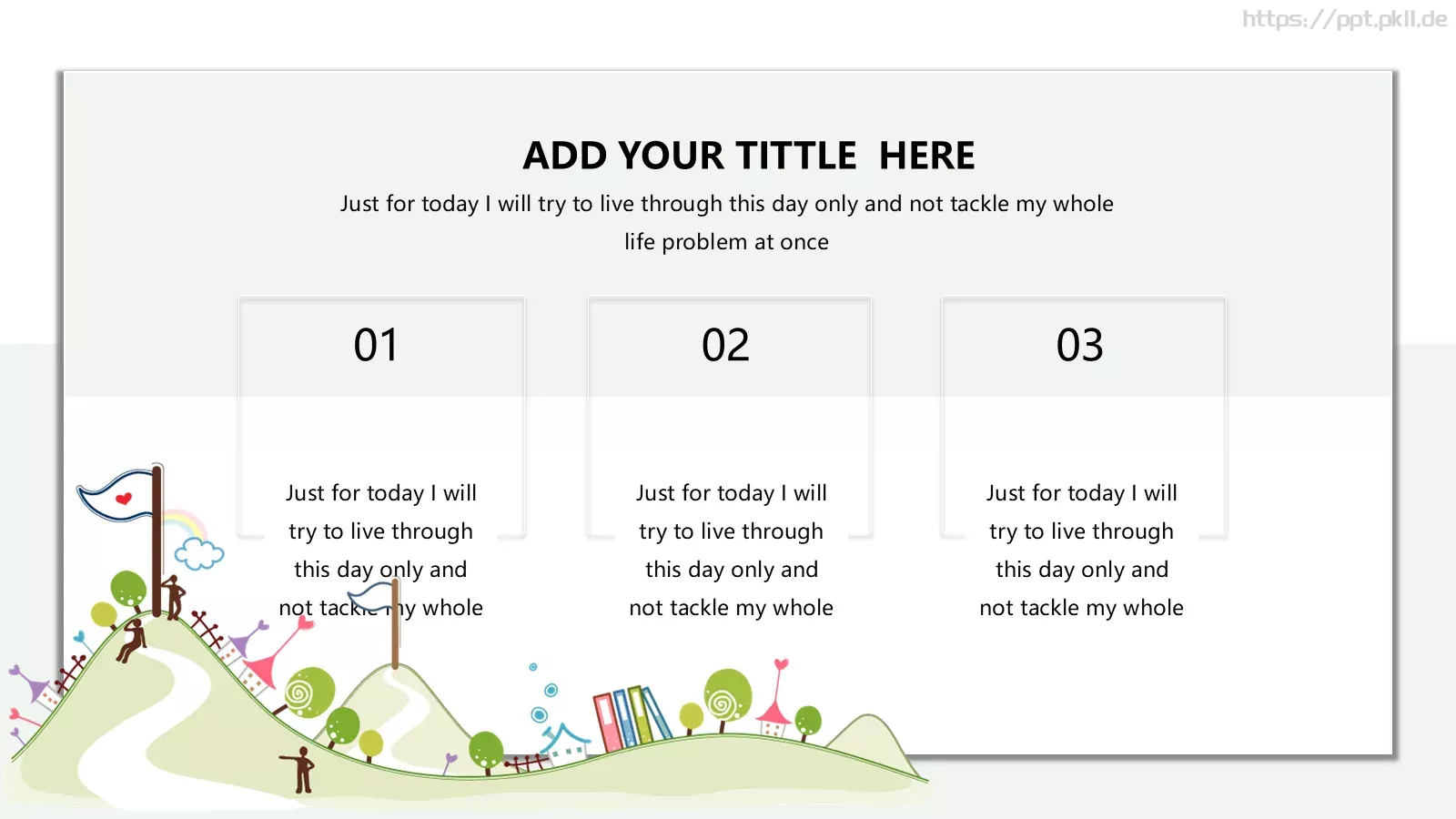 儿童小清新总结通用模板 第 6 页预览图