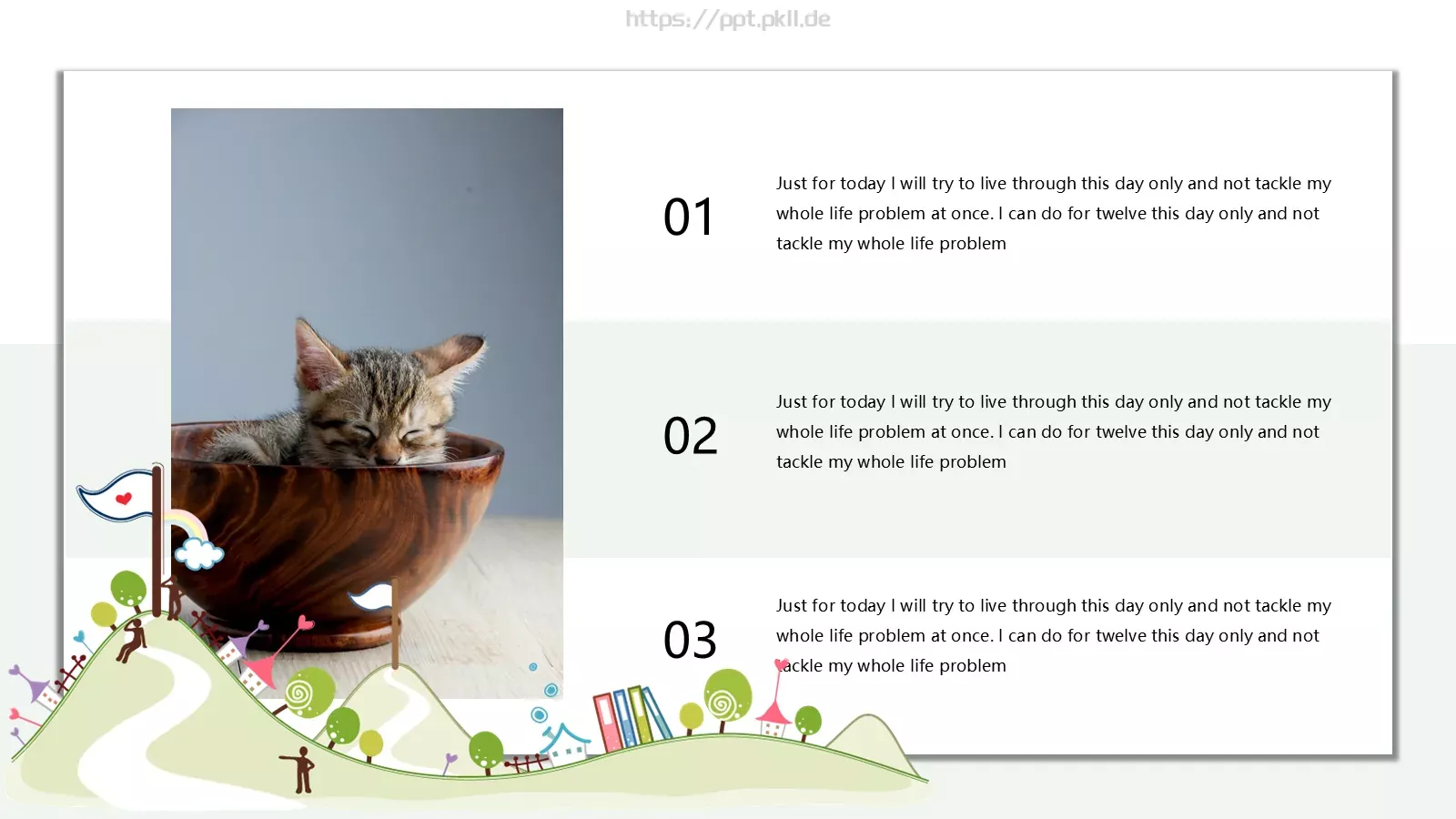 儿童小清新总结通用模板 第 10 页预览图