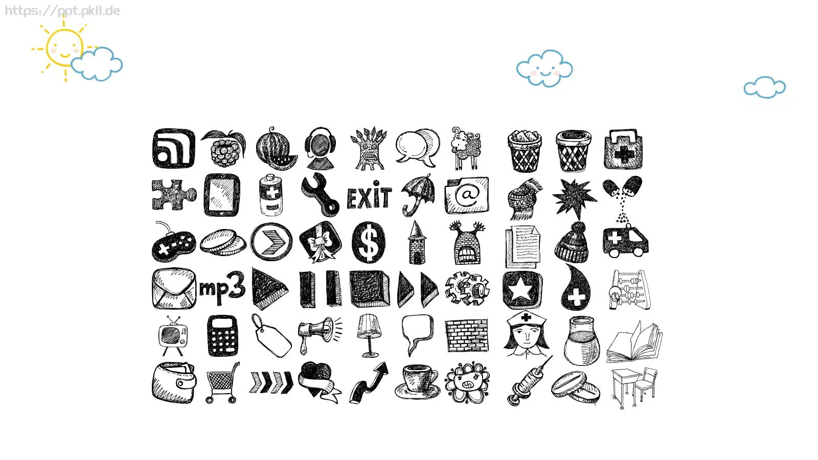 清新卡通手绘模板 第 25 页预览图